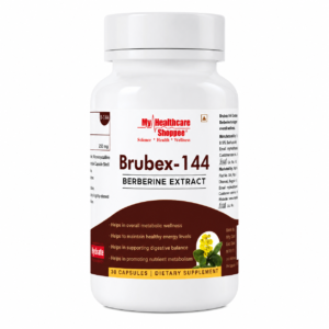 Brubex F-144 Berberine Extract | 30 Vegetarian Capsules