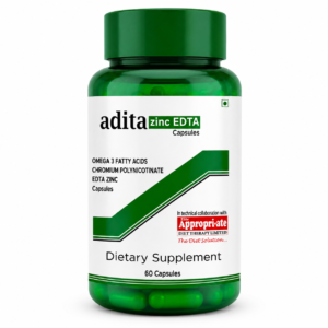 Adita Zinc EDTA Capsules with Omega 3 Fatty Acids